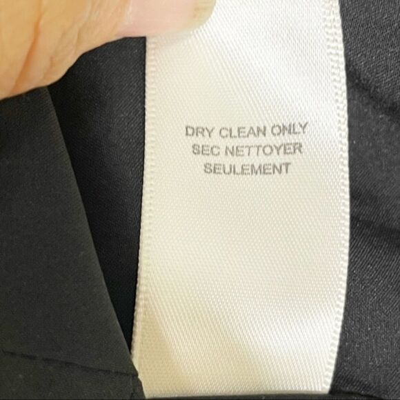 Rebecca Taylor Blazer Femme Fancy Tweed Crop Jacket Black White Size 4 - Picture 12 of 16